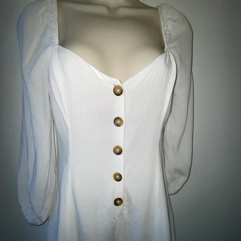 Amuse Society Romper White - Picture 2 of 4
